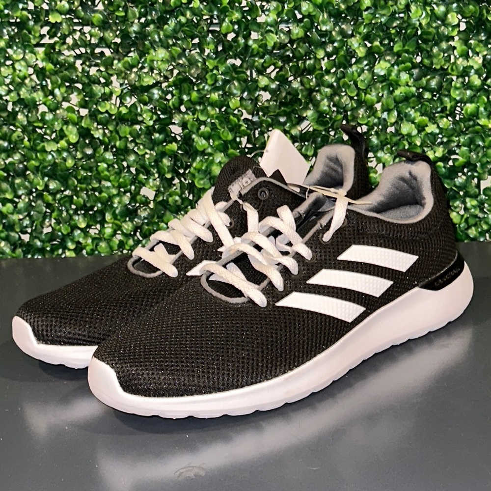 Adidas Men’s lite Racer 2.0 black / white running shoes